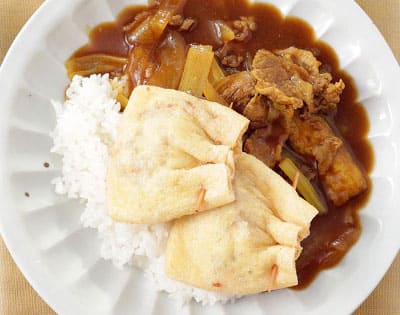 男子ごはん お蕎麦屋さん 和風カレー