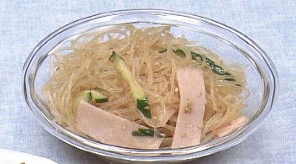 きょうの料理 昔なつかしい春雨サラダ