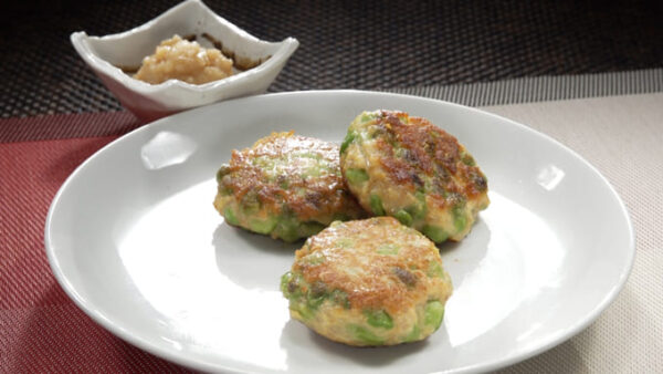 相葉マナブ 枝豆 枝豆と鶏肉のハンバーグ