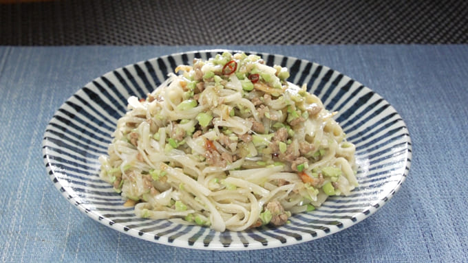 相葉マナブ 枝豆 枝豆の中華和えうどん