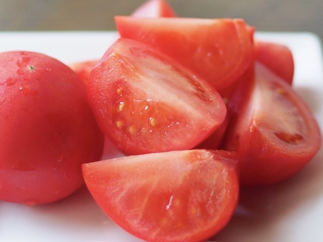 きょうの料理 ワタナベマキの夏のいたわり食堂 夏の体をつくるメニュー カリカリ豚とトマトの青じそ炒め
