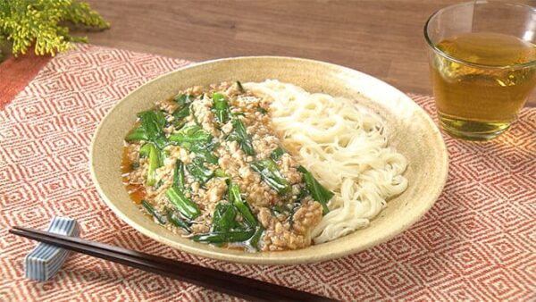 きょうの料理 ビギナーズ 夏の“超”簡単レシピ そうめん 肉みそそうめん