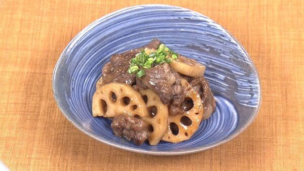 きょうの料理 大原千鶴のひとりごはん 牛丸れんこん煮