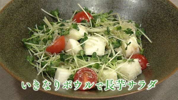 きょうの料理 上田淳子 いきなりボウルで長芋サラダ