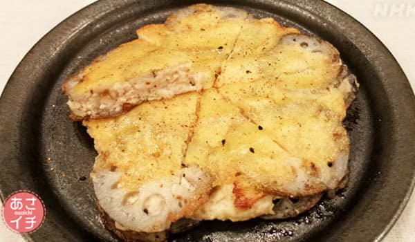 あさイチ みんな！ゴハンだよ 作り方 材料 レシピ れんこんと鶏ひき肉のみそチーズ焼き