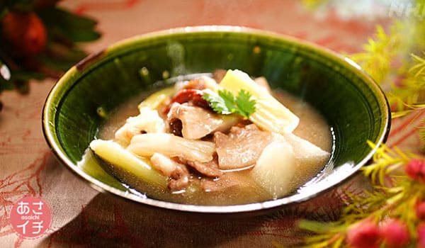 あさイチ 作り方 材料 KiraKiraキッチン レシピ 冬の煮込み料理 豚バラとねぎの白湯（パイタン）煮込み
