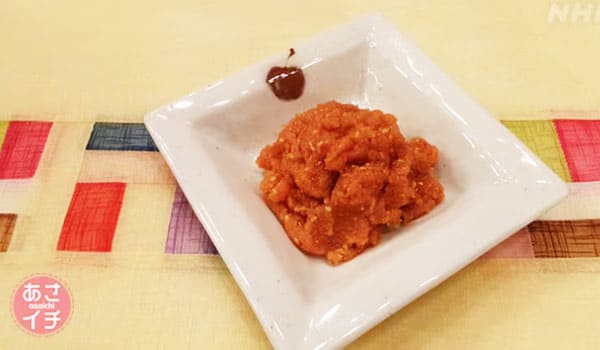 あさイチ みんな！ゴハンだよ 作り方 材料 レシピ たらこの薬味あえ