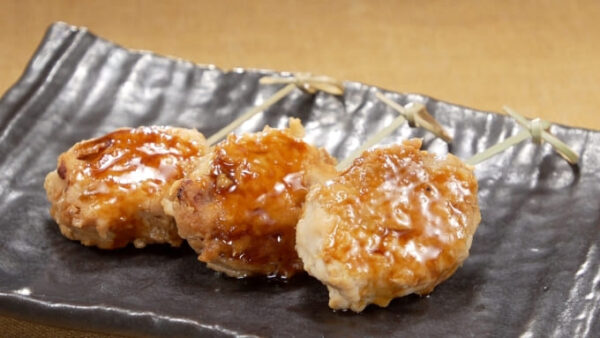 相葉マナブ 栗原はるみ お花見弁当 とりつくねの照り焼き