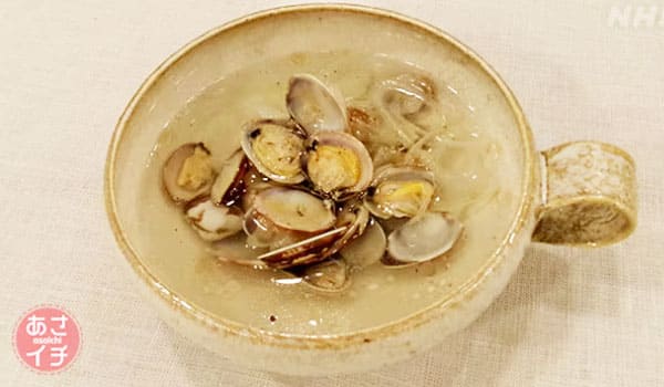 あさイチ みんな！ゴハンだよ 作り方 材料 レシピ あさりのねぎ塩スープ