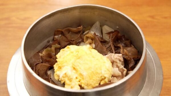 相葉マナブ 釜-1グランプリ きくらげザーサイ玉子炒め釜飯