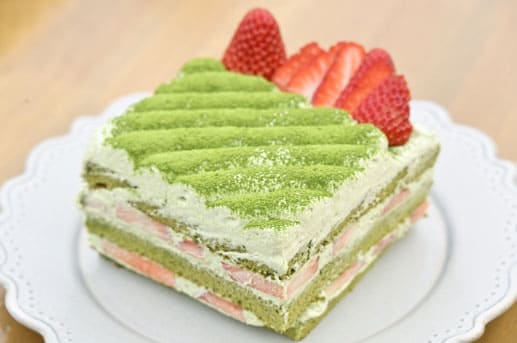 青空レストラン 静岡 掛川抹茶 ショートケーキ