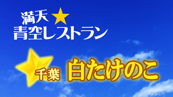 青空レストラン 千葉 白たけのこ
