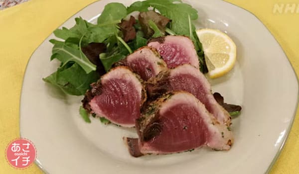 あさイチ みんな！ゴハンだよ 作り方 材料 レシピ かつお ハーブパン粉焼き