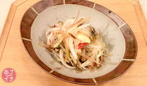 あさイチ みんな！ゴハンだよ 作り方 材料 レシピ 南蛮漬け 煮干し酢