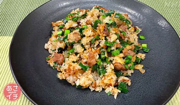 あさイチ みんな！ゴハンだよ 作り方 材料 レシピ にんにくにらチャーハン