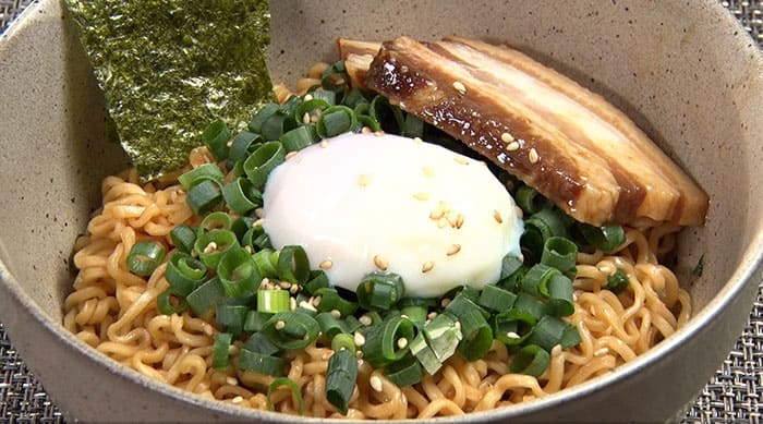 ZIP レシピ 即席麺アレンジレシピ 油そば