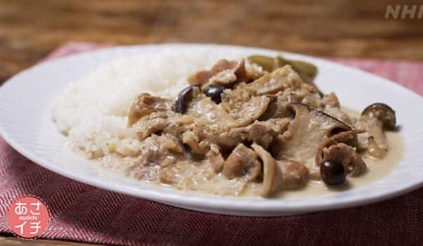 あさイチ レシピ 教えて名店さん 名店のまかない 豚バラ肉のクリーム煮込み