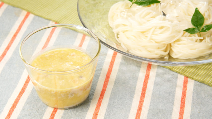 相葉マナブ そうめん-1グランプリ バーニャカウダソースのたれ