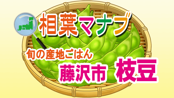 相葉マナブ 旬の産地ごはん 枝豆