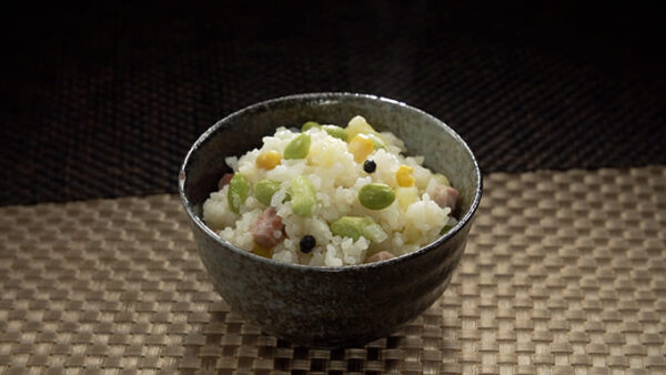 相葉マナブ 釜-1グランプリ 枝豆たっぷり ポテトサラダ風釜飯