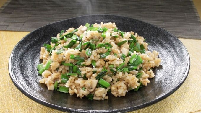 相葉マナブ ニラ レシピ スタミナ満点ニラチャーハン