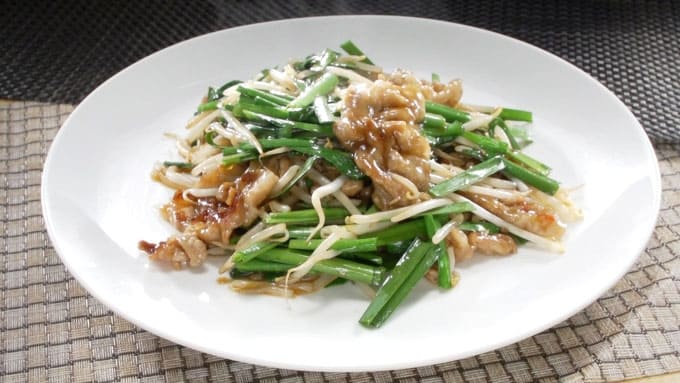 相葉マナブ ニラ レシピ シャキシャキ食感肉野菜炒め