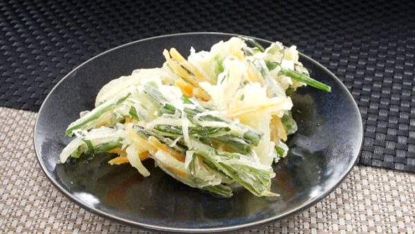 相葉マナブ ニラ レシピ ニラ入りサクサクかき揚げ