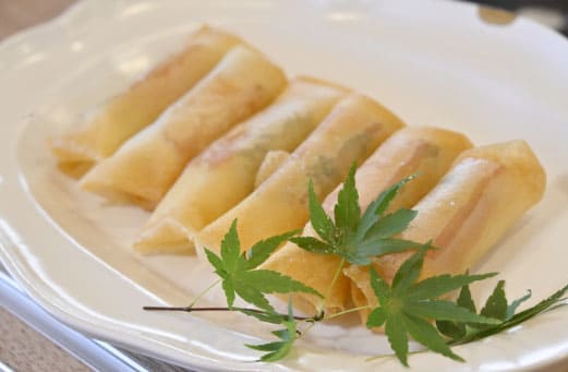 青空レストラン 神奈川県 三浦野菜 スイカの春巻き