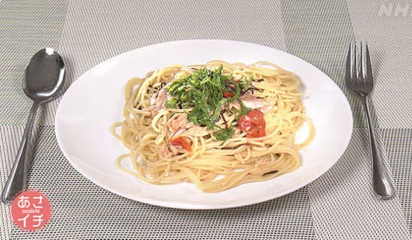 あさイチ 作り方 材料 レシピ ツイQ楽ワザ 夏ゴハン ツナ缶 ミニトマトパスタ