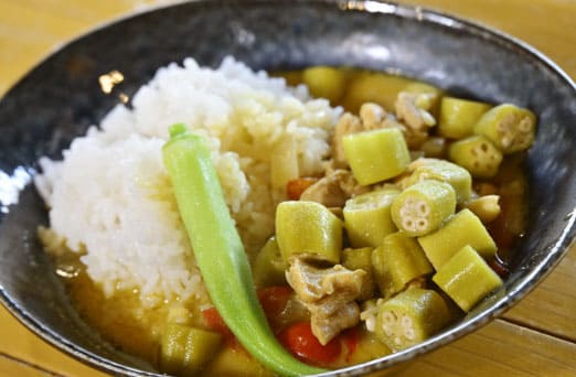 青空レストラン ヘルシェ オクラ 埼玉県 深谷市 カレー
