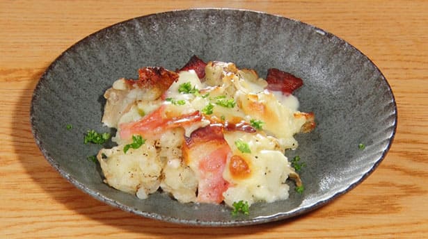 DayDay レシピ 寺田心 ひらめきレシピ グラタン