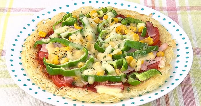 ZIP レシピ そうめんリメイクレシピ ピザ