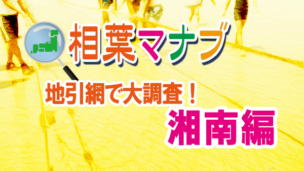 相葉マナブ 地引網で大調査 湘南