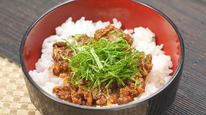 コノシロのなめろう丼