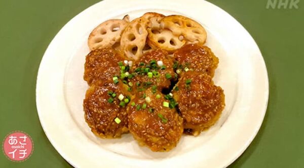 あさイチ みんな！ゴハンだよ 作り方 材料 レシピ きのこたっぷりごまみそつくね