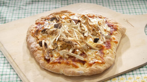 相葉マナブ 信州 松茸 レシピ 松茸ピザ