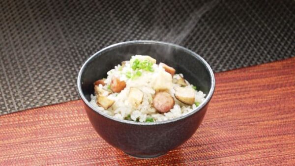 相葉マナブ 出張お料理塾 野永さん 里芋 里芋のカリモチ炊き込みご飯
