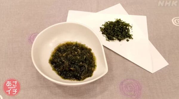 あさイチ みんな!ゴハンだよ 作り方 材料 レシピ あおさの酢の物