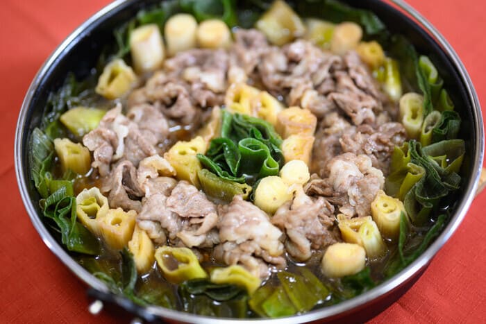 青空レストラン ひょうごエヌワン ネギ ミルフィーユすき焼き