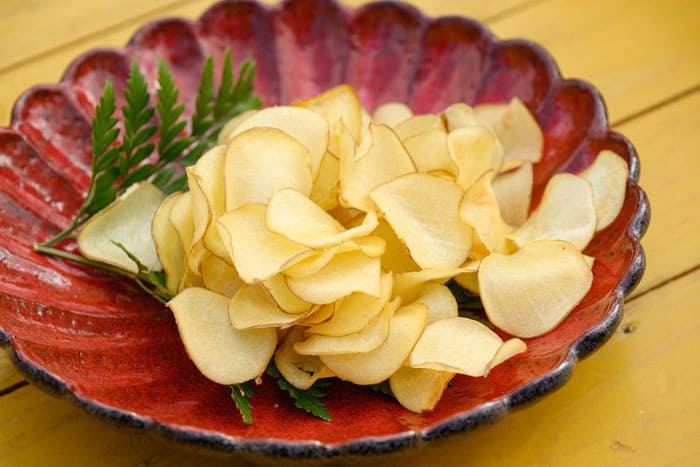 青空レストラン くわいレシピ くわいのチップス