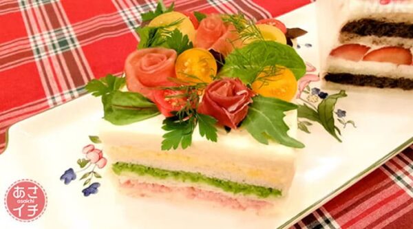 あさイチ みんな！ゴハンだよ 作り方 材料 レシピ サンドイッチケーキ