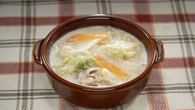 相葉マナブ 旬の産地ごはん 白菜 レシピ クリームシチュー