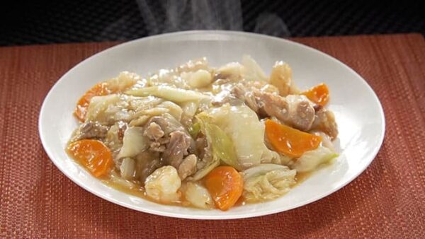 相葉マナブ 旬の産地ごはん 白菜 レシピ 八宝菜