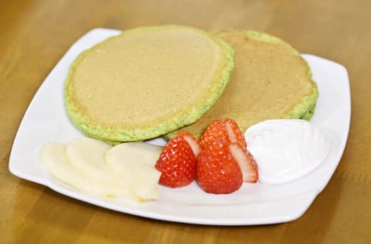 青空レストラン 福島県 レジェンドほうれん草 パンケーキ