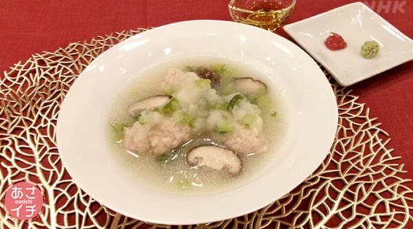 あさイチ みんな！ゴハンだよ 作り方 材料 レシピ かぶと鶏だんごの美スープ