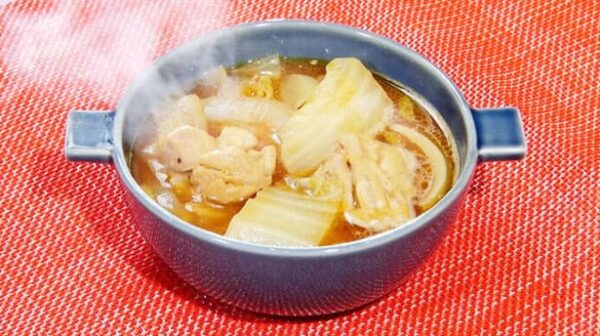 DayDay レシピ 寺田心 ひらめきレシピ 肉料理 鶏肉と白菜のスープ