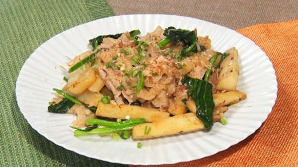 DayDay レシピ 亜希 亜希のざっくりキッチン 長芋炒め