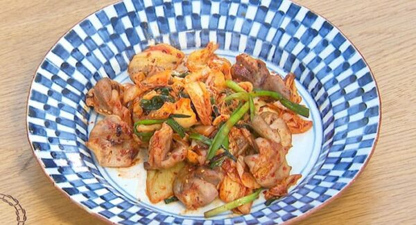 ぺこもぐキッチン 料理家 栗原心平 B&ZAI 橋本涼 砂肝キムチ