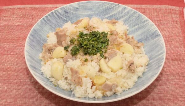 平野レミの早わざレシピ レシピ にんにく丸ごとごはん