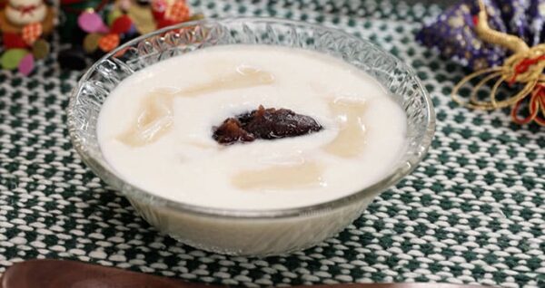 ZIP レシピ 余ったお餅のアレンジレシピ 甘酒ヨーグルトぜんざい